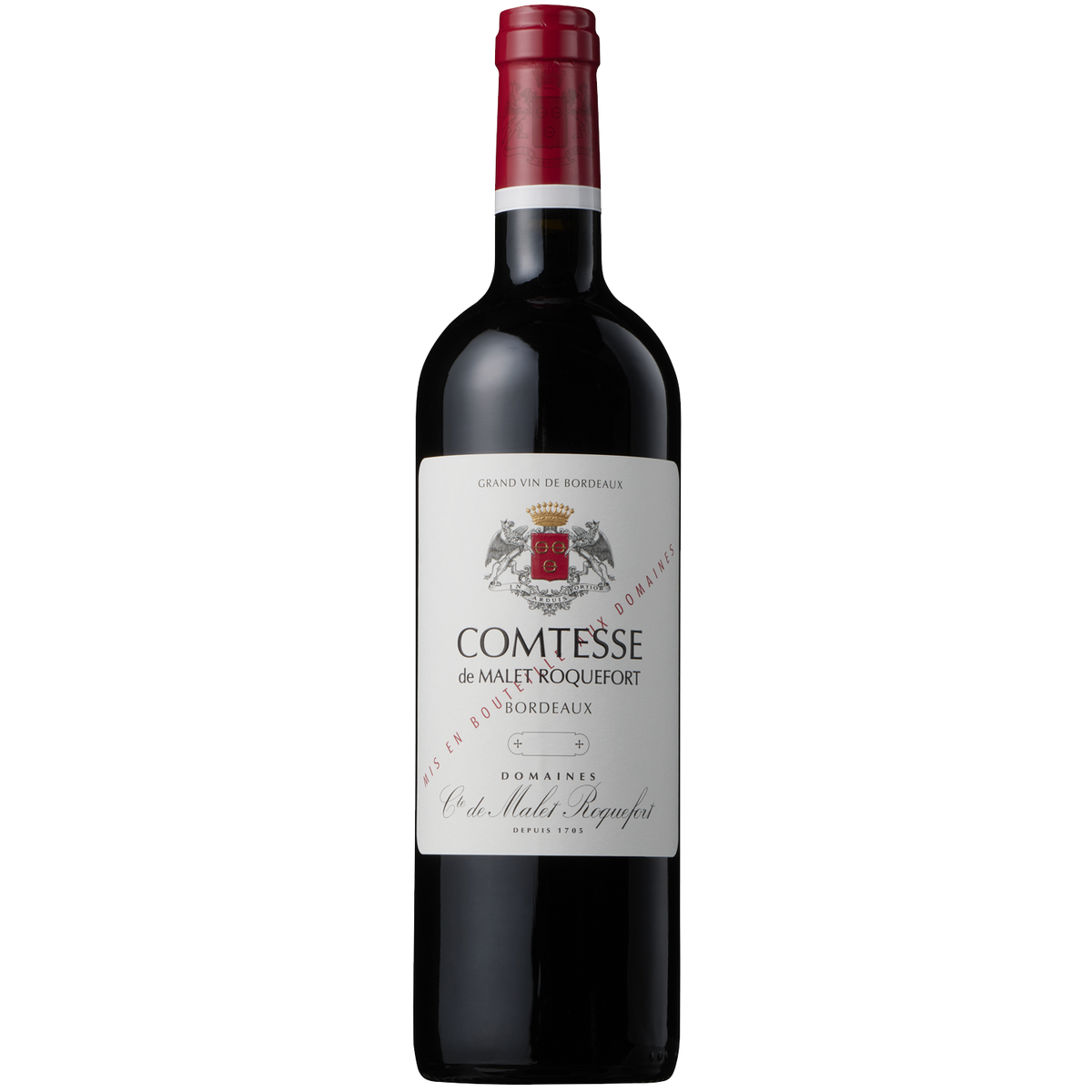 Comtesse de Malet Roquefort 2020 - Bordeaux - Red Wine