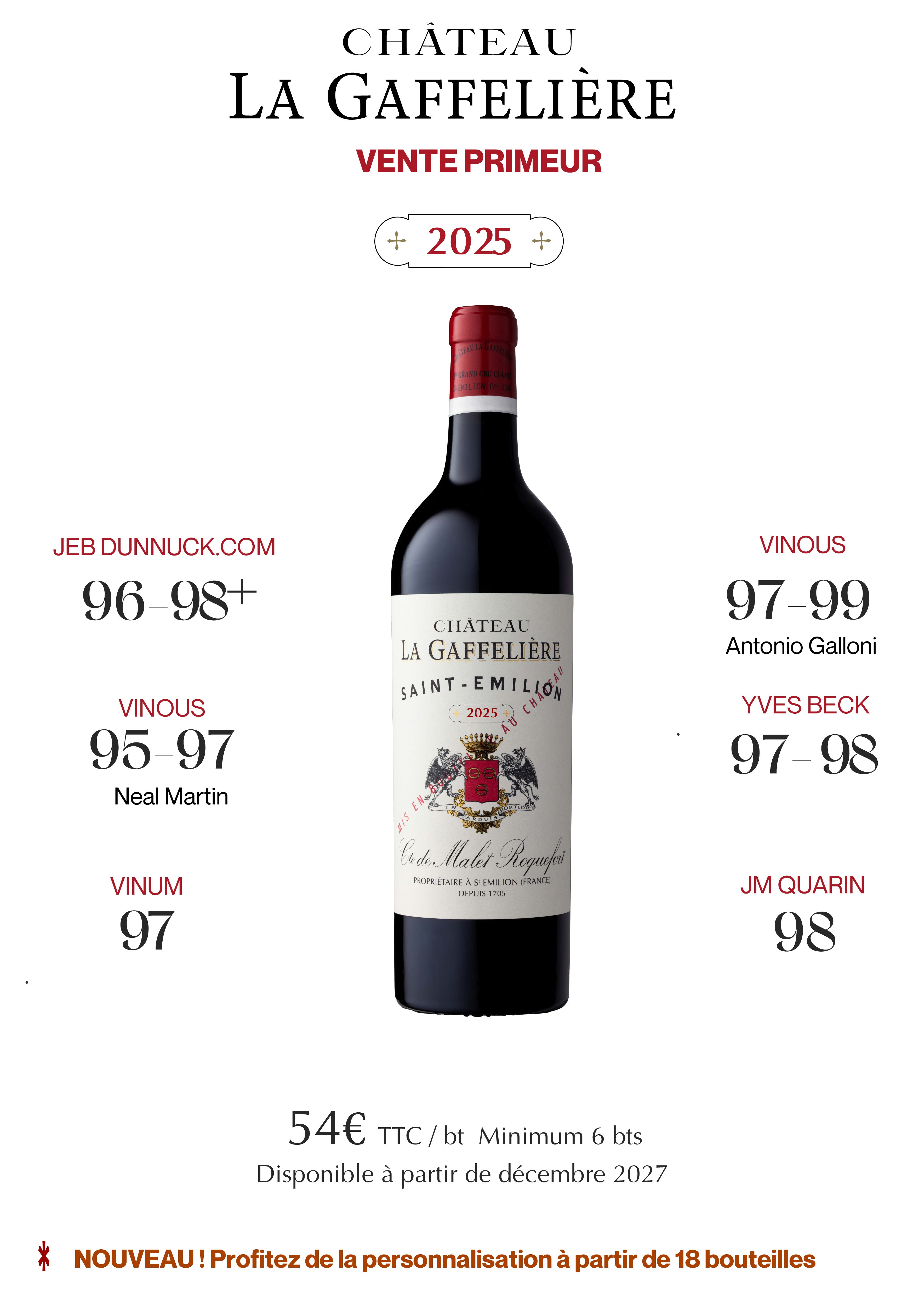 Château la Gaffelière 2025
