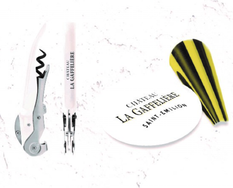 KIT SOMMELIER || Couteau de Sommelier + Stop-goutte Château La Gaffelière